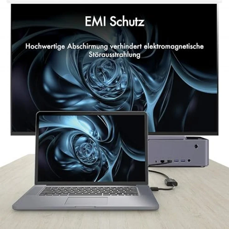 Icy Box IB-AC502 Video-Adapter HDMI auf VGA, Full HD (1920x1080), Schwarz – Bild 5