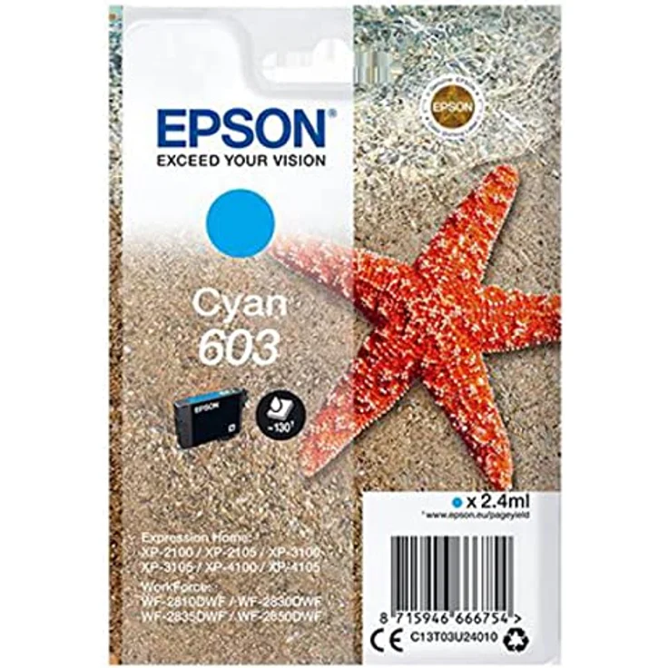 Epson Singlepack Cyan 603 Ink – Bild 2