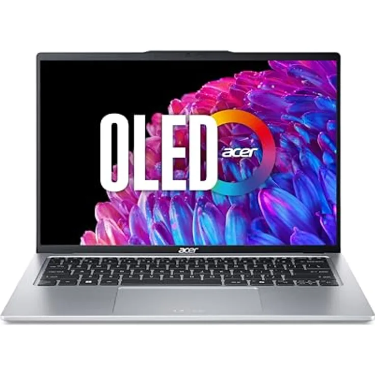 Acer Swift Go 16 OLED (SFG16-72-518S) Ultrabook/Laptop | 16" 3.2K OLED 120Hz Display | Intel Core Ultra 5 125U | 16 GB RAM | 512 GB SSD | Windows 11 | grau