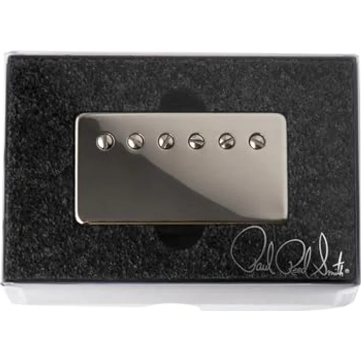 PRS \m/ Bass Pickup, Humbucker mit Keramikmagnet, 8,5 kOhm Widerstand, Coiltap, Farbe: Nickel – Bild 1