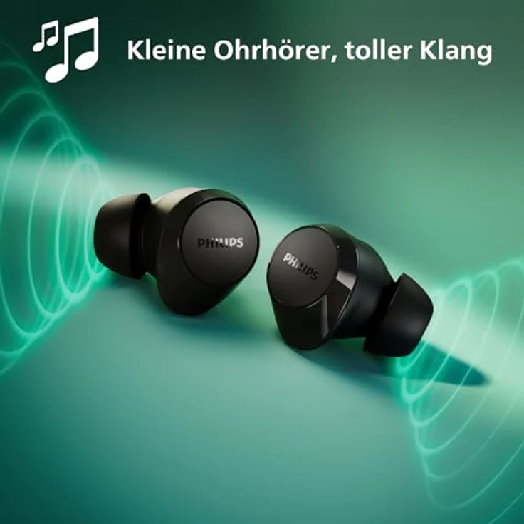 Philips TAT1209 Kopfhörer (Freisprechfunktion, Rauschunterdrückung, Sprachsteuerung, True Wireless, Bluetooth) – Bild 5