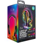 Stealth Regenbogen Gaming Headset Ständer mit Light-Up LED Headset - für PS4, PS5, XBox, Switch und PC [video game]