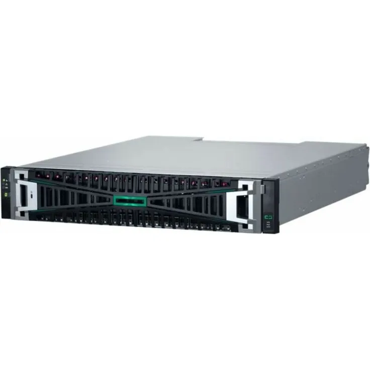 HPE MSA 2070 SAN-Speichersystem, 24 Einschübe, 46,08 TB SSD, 12Gb/s SAS, 2U Rackmontage, RAID-Unterstützung 0, 1, 5, 6, 10, Gigabit-Ethernet