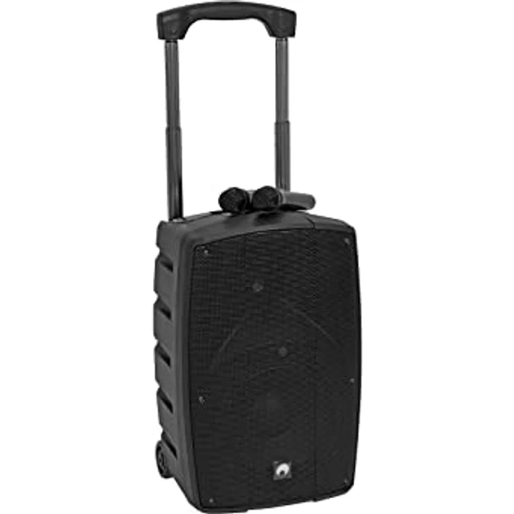 Omnitronic WAMS-10BT2 MK2 Drahtlos-PA-System, aktiver PA Lautsprecher mit 80 W, Bluetooth, Akku- und Netzbetrieb, schwarz – Bild 1