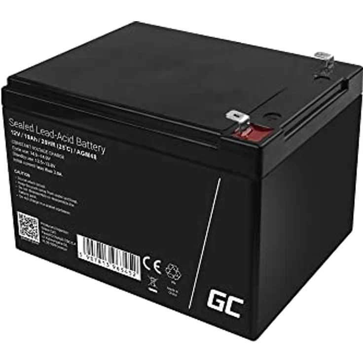 Green Cell® AGM 12V 10Ah Akku Vlies Batterie VRLA Blei Batterie Bleiakku Ersatzakku Akkubatterie Versorgungsbatterie Zyklenfest Wartungsfrei UPS USV Scooter Rasenmäher Rollstuhl eBike ATV – Bild 5