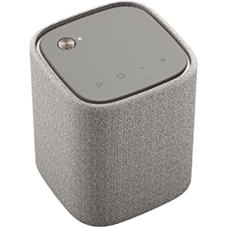 Yamaha WS-B1A tragbarer Bluetooth Lautsprecher – Wasserfestes Gehäuse – Lange Akku Laufzeit -– Clear Voice – in Hellgrau – Bild 1