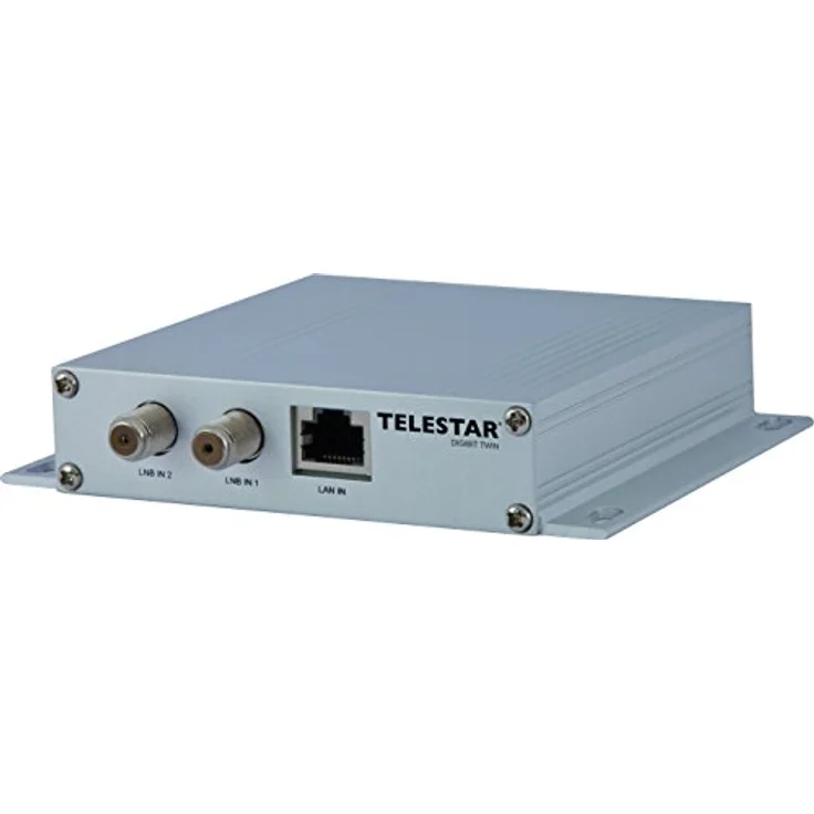 Telestar Digibit Twin Satelliten-IP Netzwerk Transmitter (HDTV, 2 SAT Eingänge, 1 LAN Ausgang) silber – Bild 2