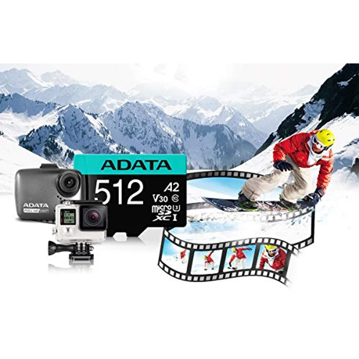 ADATA Premier Pro 64GB microSDXC-SDHC UHS-I U3 Class 10(V30S) Speicherkarte, schwarz – Bild 6