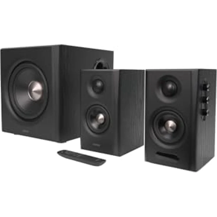 Edifier S355DB 2.1 Lautsprechersystem mit 150W kabellosem Subwoofer, Hi-Res Audio, Schwarz – Bild 5