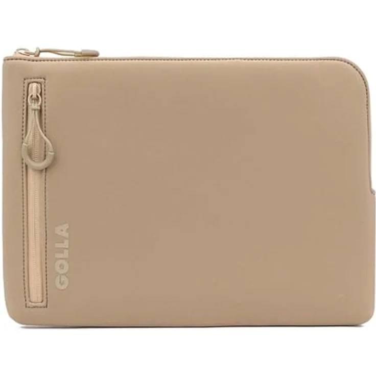 Golla Laptop Tasche/Wasserdichter Neopren Sleeve für MacBook, Asus und andere Notebooks/Elegante Laptophülle/14 Zoll/Coffee – Bild 1