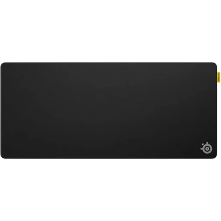 SteelSeries QcK Perf XL - Control, Gaming-Mauspad mit mikrostrukturierter Oberfläche, genähten Kanten und Gummibasis, Schwarz – Bild 3