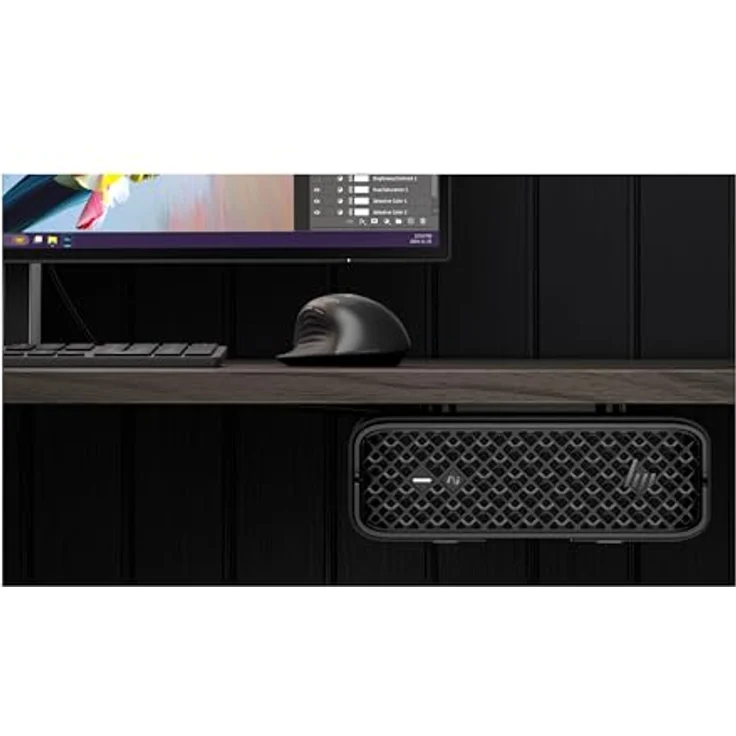 HP Z2 Mini G1i, Workstation mit Intel Core Ultra 9 285K, 64 GB RAM, 1 TB SSD, NVIDIA RTX PRO 2000, Windows 11 Pro, schwarz – Bild 4