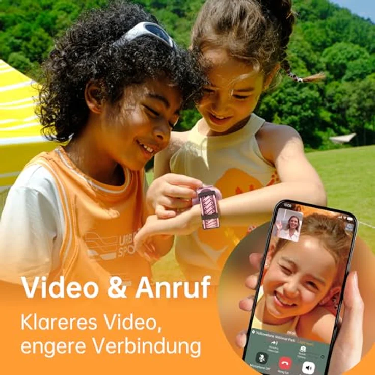 imoo Kids Watch Z3, Smartwatch für Kinder mit GPS, Telefonfunktion, wasserdicht (IPX8), Eltern-App, lange Akkulaufzeit, blau – Bild 5