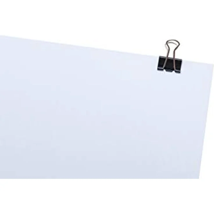 MAUL original mauly Klemmer (12 Stück) 19 mm | zum Klemmen von bis zu 70 Blatt Papier | vielseitig einsetzbar | Schwarz – Bild 4