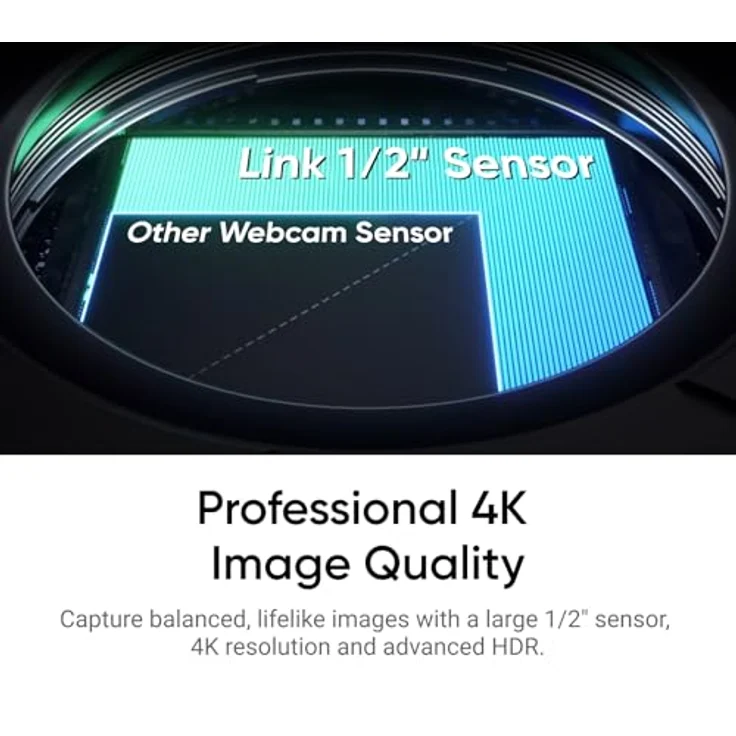 Insta360 Link 2 Action Cam, erstklassige 4K KI-Webcam – Bild 4