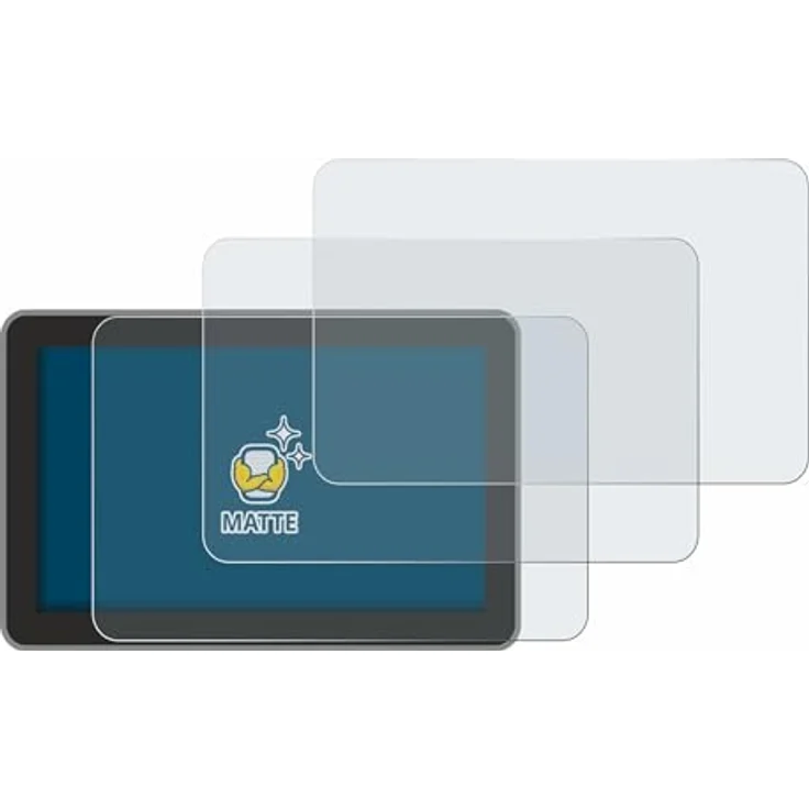 BROTECT Entspiegelungs-Schutzfolie für Bambu Lab H2C, 6 Stück, Matte Displayschutzfolie, Anti-Reflex, Anti-Fingerprint, Kratzfest – Bild 2
