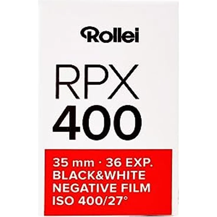 Rollei RPX 400 Schwarzweiß-Negativfilm | 35 mm | 36 Aufnahmen | ISO 25/100/400, ideal für Aufnahmen bei schlechten Lichtverhältnissen – Bild 4