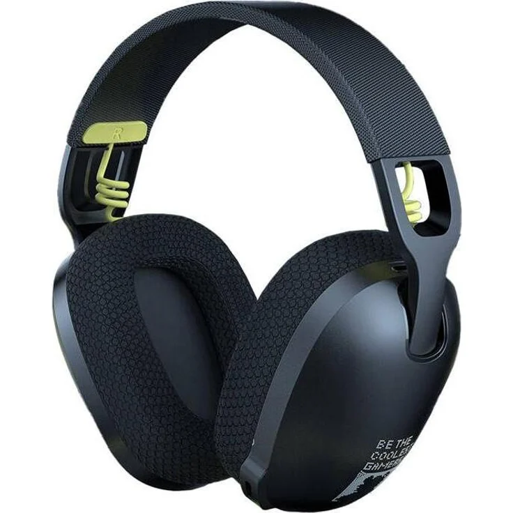 Onikuma B2 Gaming-Headset, kabellos und kabelgebunden, 7.1 Surround Sound, lange Akkulaufzeit, schwarz