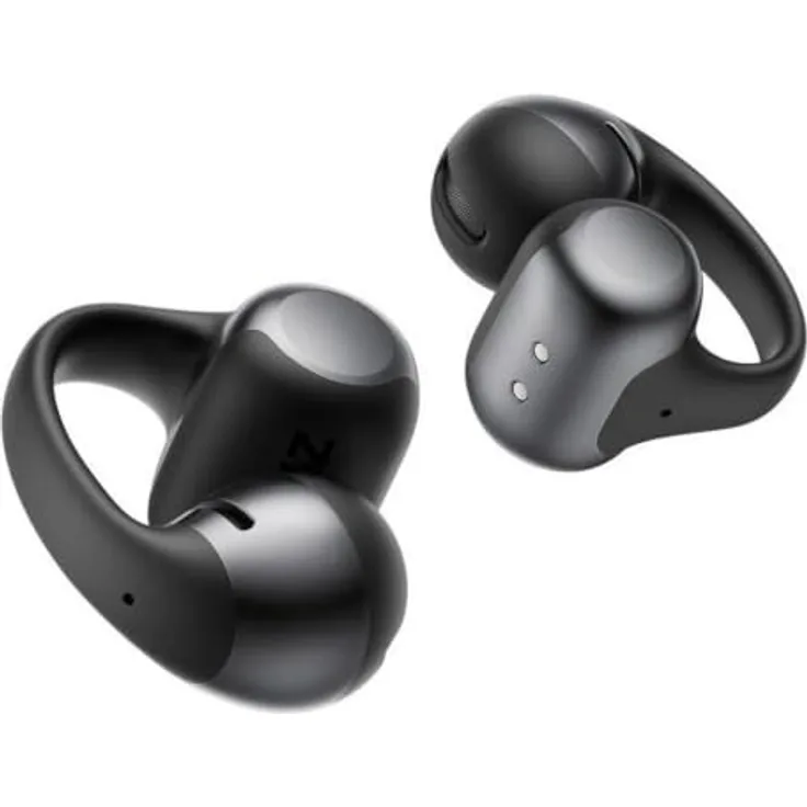 SHOKZ OpenDots 2, Open-Ear Kopfhörer Bluetooth 6.1 mit Bassphere™ 2.0, IP57, Schwarz