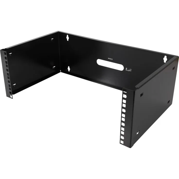 Deltaco TOTEN 19-WMB4 monteringsbøjle - 4U, Serverschrank, Schwarz