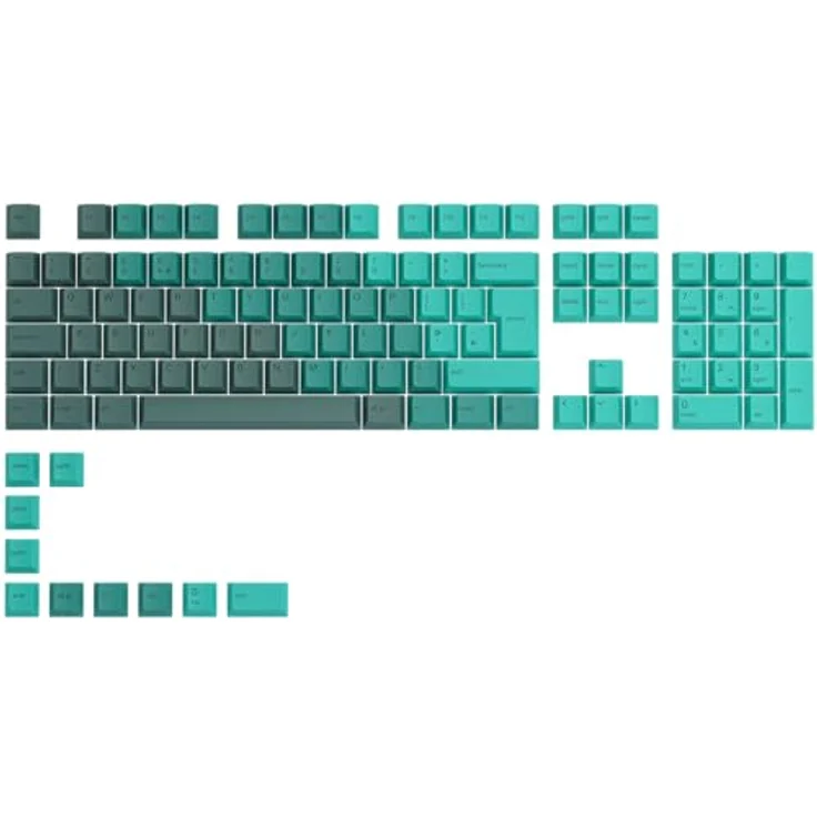 Glorious PC Gaming Race GPBT ISO UK-Layout Tastenkappen für Mechanische Tastatur, aus Ultra-Haltbarem PBT-Kunststoff – Bild 2