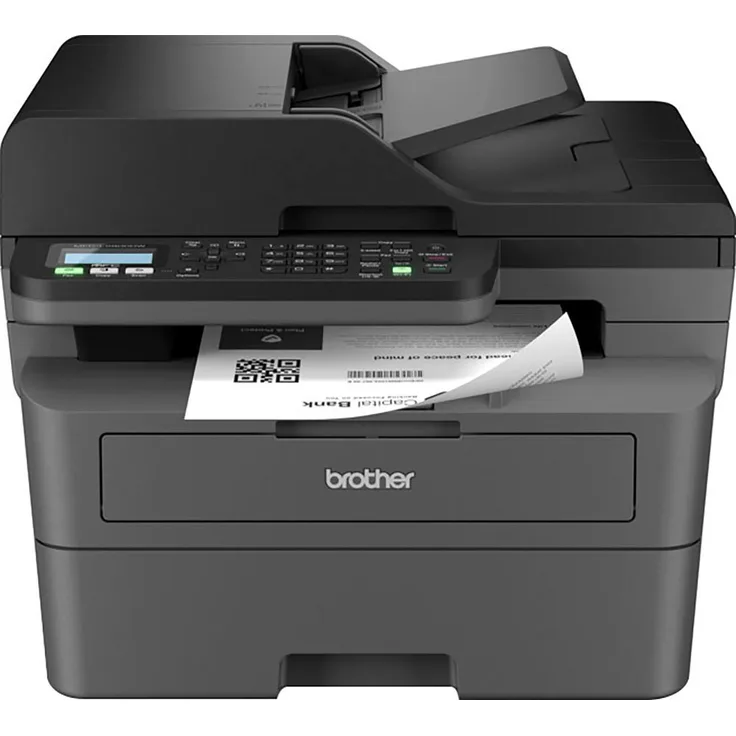 Brother MFC-L2827DW Multifunktionsdrucker, Schwarz-Weiß, LAN (Ethernet), WLAN (Wi-Fi), Wi-Fi Direct