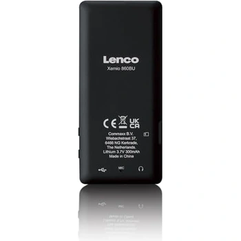 Lenco Xemio-760 BT 8GB MP4 Player With Bluetooth Blue - Mp3 player (PER