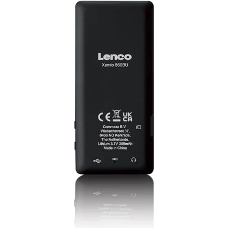 Lenco Xemio-860BU blau, MP3-Player mit Unterhaltungselektronik – Bild 3