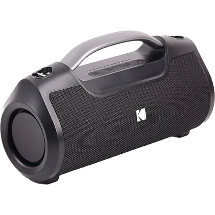 Kodak PWS-2258, 60 Watt Stereo Bluetooth Lautsprecher mit 12 Stunden Wiedergabezeit und IPX6 Schutz, schwarz – Bild 5