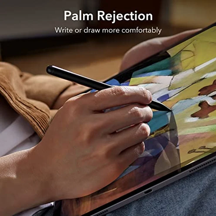 ESR Stylus Pen für iPad mit Neigungsempfindlichkeit, iPad Stift für Apple iPad 9/8/7/6, iPad Pro 11, iPad Pro 12.9, iPad Mini 6/5 und iPad Air 5/4/3, Palm Rejection, Magnetische Befestigung, Schwarz – Bild 5