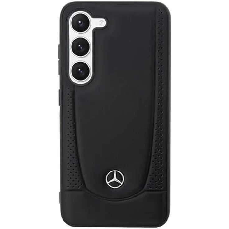 Mercedes-Benz Hülle MEHCS23SARMBK S23 S911 schwarz hardcase Leather Urban, Kunstleder – Bild 3