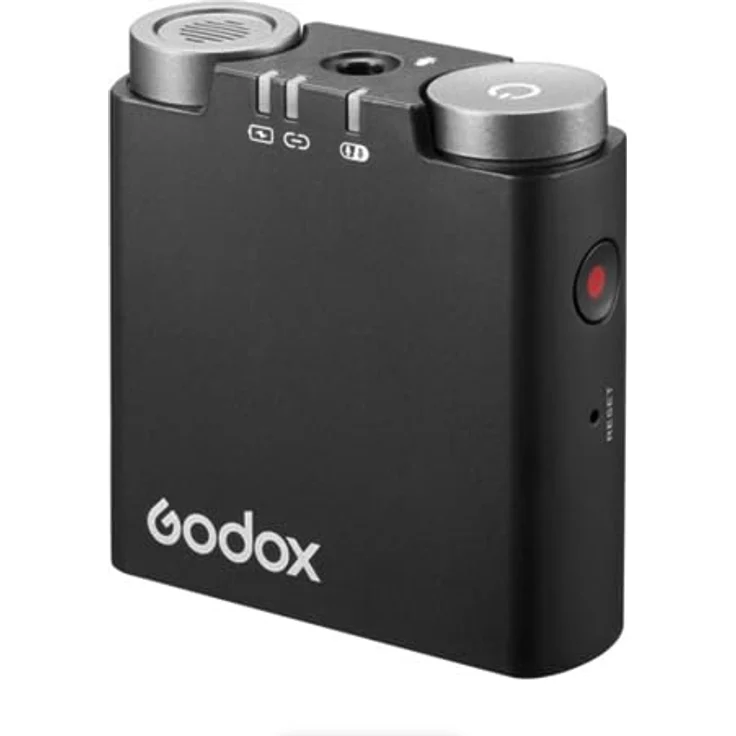 Godox Virso S M2 Wireless Microphone System (Sony Version), kabelloses Mikrofon mit 200 m Reichweite und ultra-langer Akkulaufzeit – Bild 6