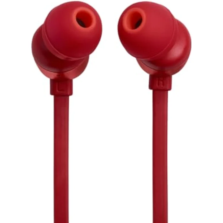 JBL Tune 310 C Kopfhörer – Kabelgebundene In-Ear-Kopfhörer Pure Bass Sound, Mikrofon und USB-C-Anschluss – Rot – Bild 4