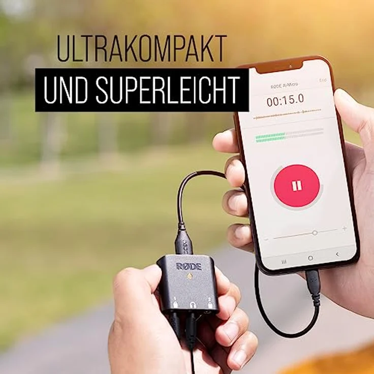 Rode AI-Micro Ultra-kompaktes 2-Kanal USB Audio Interface – Bild 5