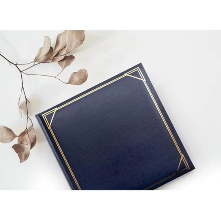 walther design MX-200-B Classicalbum Standard, Fotoalbum, schwarz, 30 x 30 cm – Bild 3