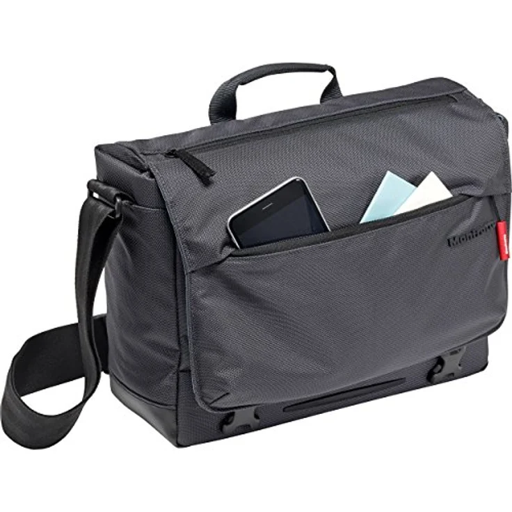 Manfrotto MB MN-M-SD-10 Manhattan Speedy-10 Foto-Schultertasche mit Stativbefestigung und Stabilisierungsgurt, für DSLR- und spiegellose Kameras mit mittlerem-langem Objektiv, beschichtetes Gewebe – Bild 6