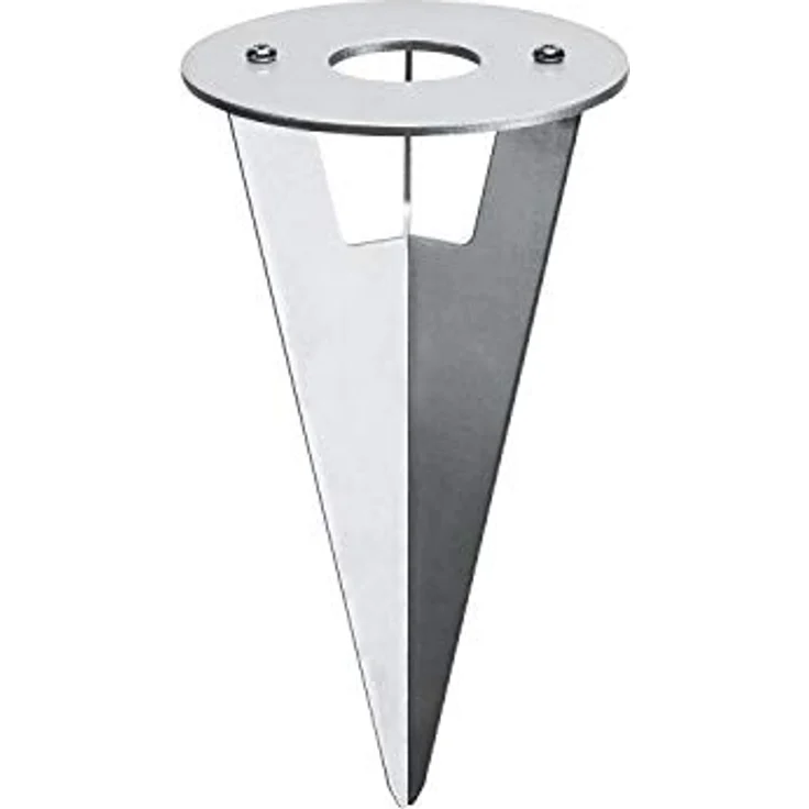 SLV mechanische Komponente ERDSPIESS für HELIA Wege- und Standleuchte / Erdspieß für Außenlampe, Beleuchtung von Garten, Terrasse, Pflanzen, Wegen, Aussen-Leuchte, Außen-Strahler / edelstahl – Bild 1