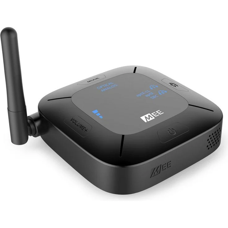 MEEaudio Bluetooth®-Sender AF-CH Connect Hub, 2-in-1 Adapter mit APTX Low Latency und Dual-Kopfhörer-Streaming