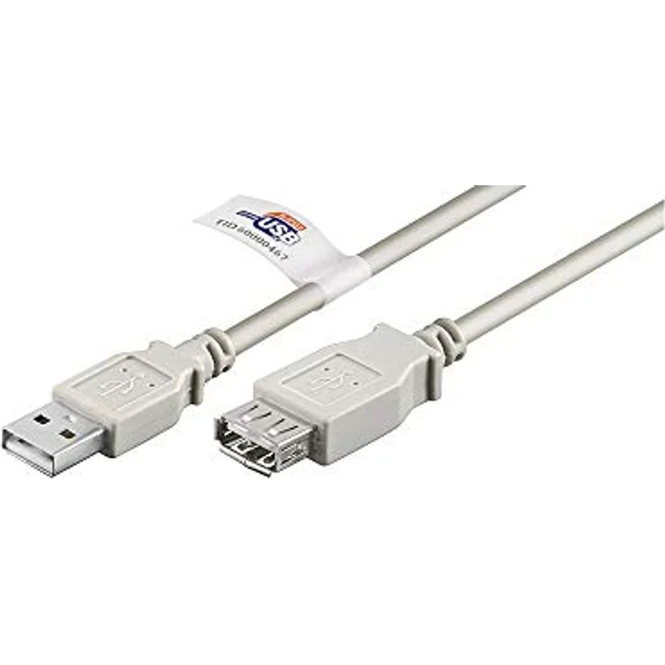 Wentronic USB 2.0 Verlängerung (A-Stecker auf A-Buchse) 3m – Bild 2
