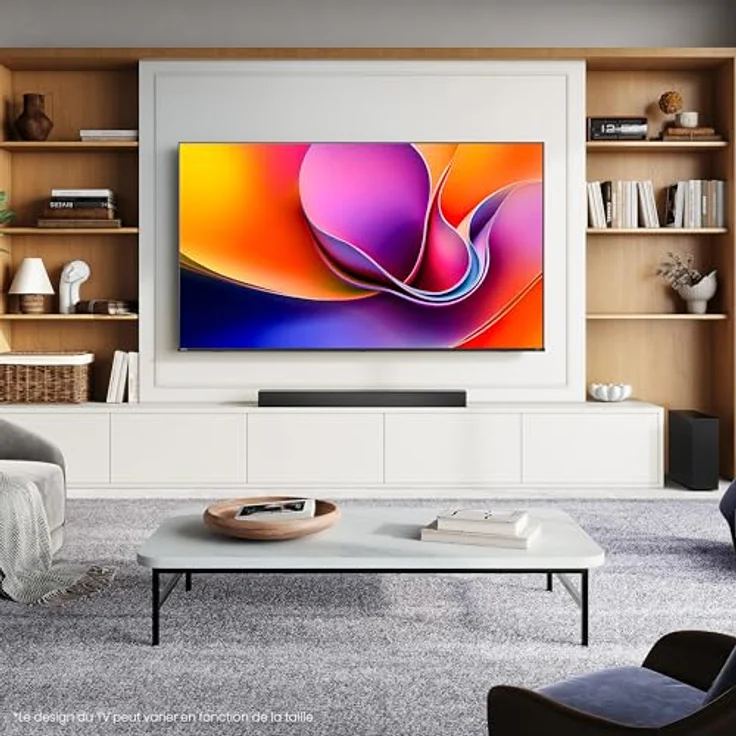 Hisense 43A6S, 43 Zoll 4K UHD Smart TV mit Dolby Vision, Game Mode Plus, HomeOS U9.5, Schwarz – Bild 3