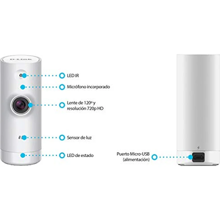 D-Link DCS-8000LH Überwachungskamera, WLAN, Bewegungserkennung, Nachtsicht – Bild 5