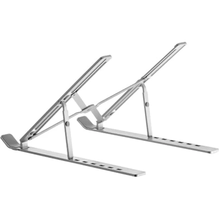 Speaka Professional SP-LS-100, Ergonomischer Notebook-Ständer mit Faltmechanismus und rutschfesten Füßen, für alle gängigen Notebook-Größen – Bild 2