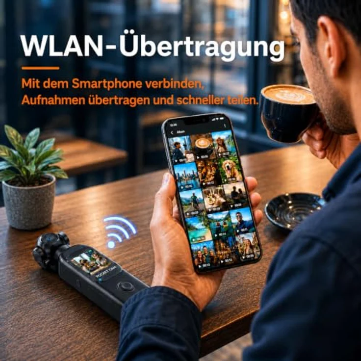 TOSBARRFT H92 Vlog Kamera 1080P, kompakte Videokamera mit 32-GB-Karte und 1,33-Zoll-Touchscreen – Bild 7