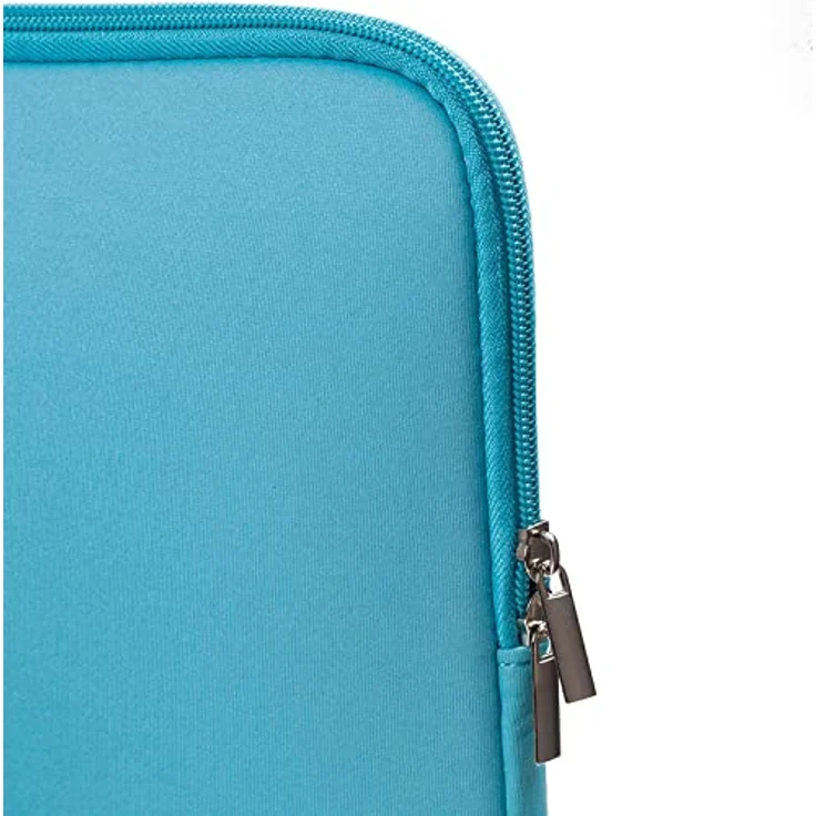 König Design Laptoptasche 13 Zoll, stoßfeste Notebookhülle aus Polyester, blau, für Apple MacBook und kompatible Laptops – Bild 4