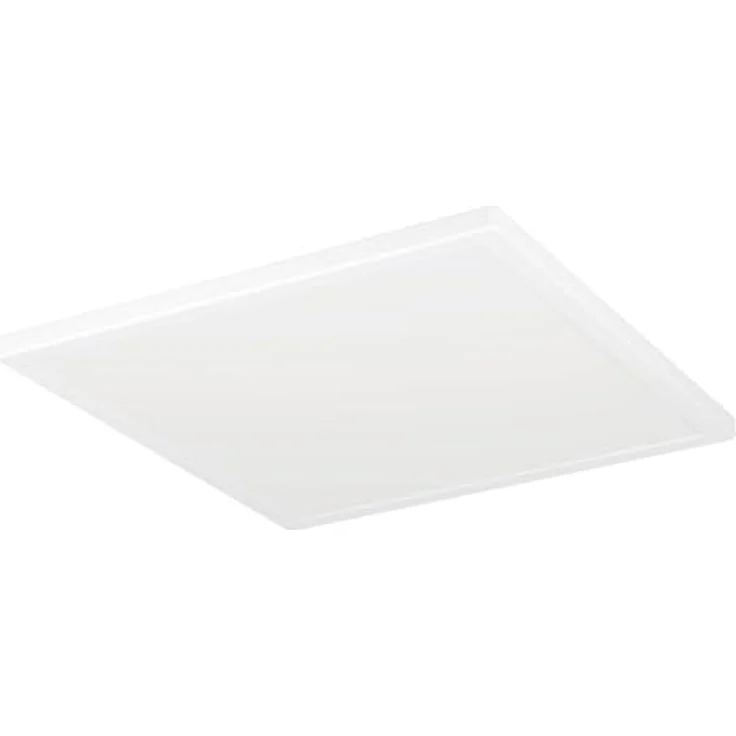 EGLO connect.z Smart Home LED Badezimmer Deckenleuchte Rovito-Z, Spritzwassergeschützt, Alexa und App Steuerung, warmweiß-kaltweiß, RGB, dimmbar, weiß, IP44, 39x39 cm – Bild 1