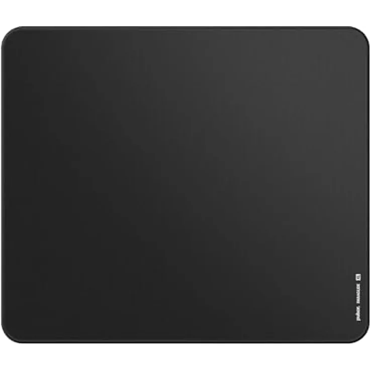Pulsar ParaGlide Mauspad XL, Gaming-Mauspad mit rutschfester Naturkautschukbasis, schwarzes Stoffoberfläche, 490 x 420 mm