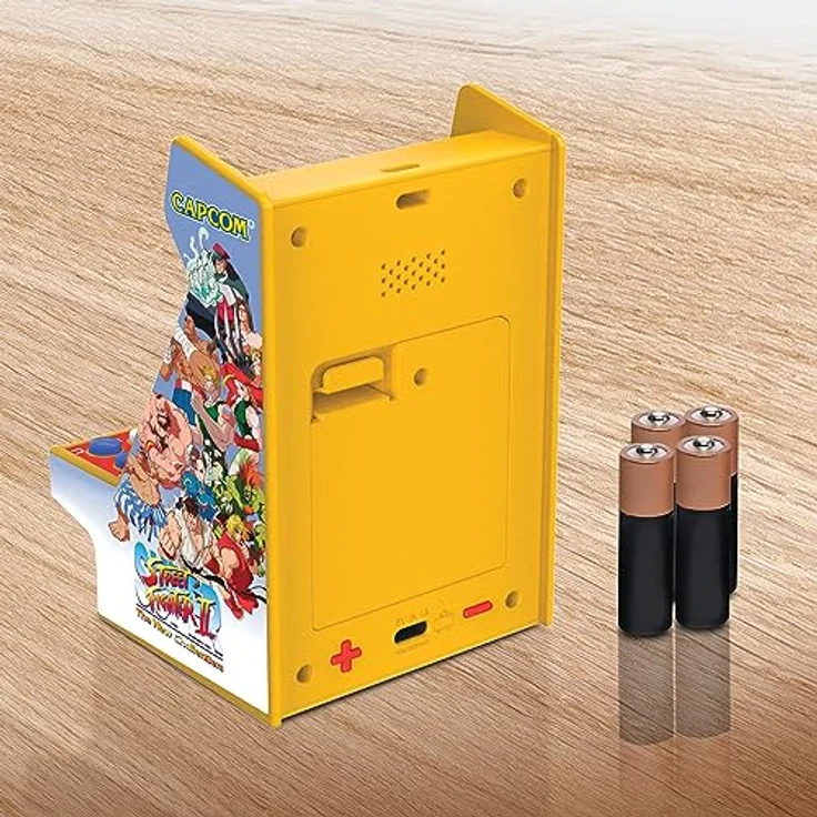 My Arcade Nano Player Street Fighter II, portable Konsole mit 2.4" Farbdisplay und 2 Spielen – Bild 3