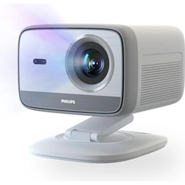 Philips NeoPix 450, HD Beamer mit 1280 x 720 Pixel Auflösung, Kontrastverhältnis 3000:1, Weiss – Bild 2