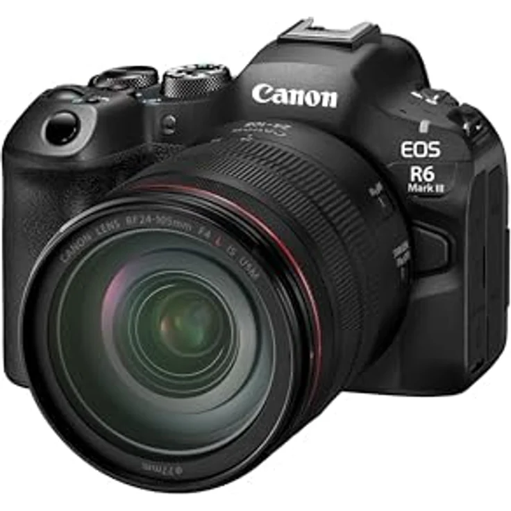 CANON EOS R6 MARK III Kit, spiegellose Systemkamera mit RF 24-105mm F4L IS USM, 32,5 MP, 7K-RAW-Video, WLAN, Touchscreen 7,5 cm – Bild 2