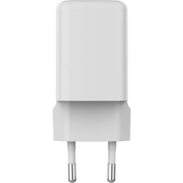CANYON CU35CC, GaN 35W Dual USB-C Wandladegerät, Power Delivery PPS, 2-port EU Adapter, kompakter Reiseadapter, Weiß – Bild 2